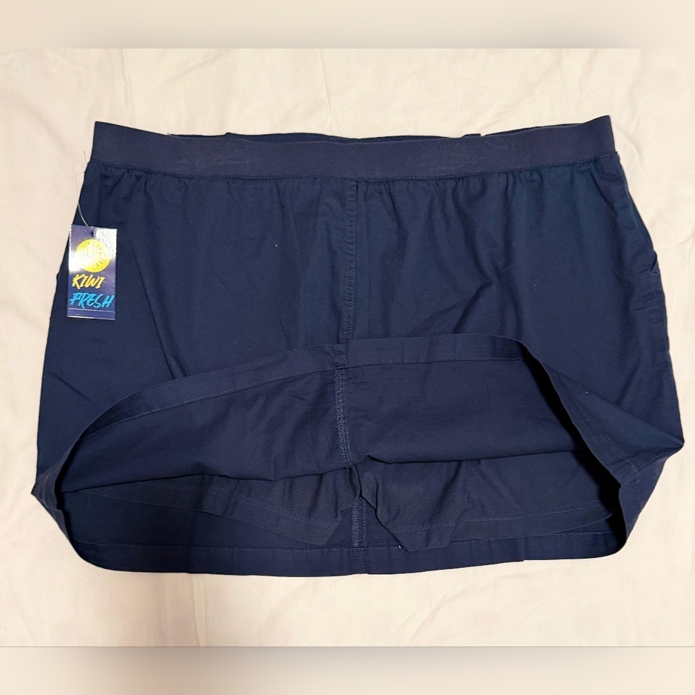 NWT KIWI FRESH SKORT Navy Blue Cargo SIZE 16 - Picture 5 of 5